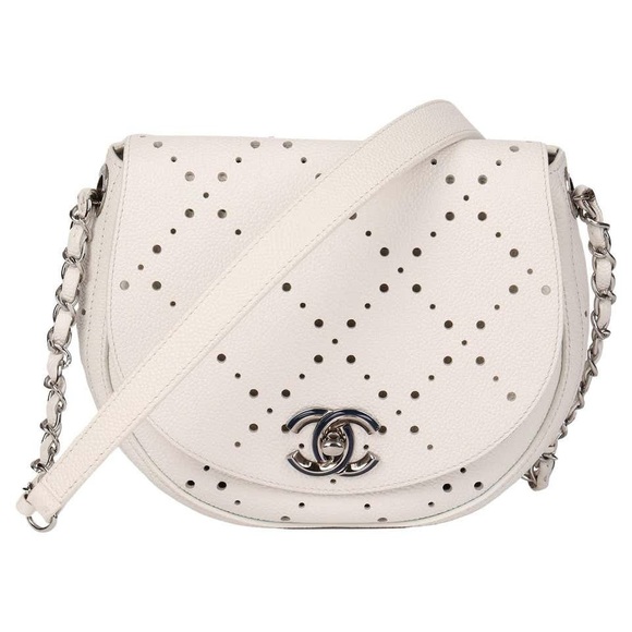 Chanel Perforated Leather Bag - Picture 1 of 4